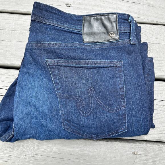 Men's AG Blue Jeans The Graduate Tailored Leg 38x30.5" - Picture 8 of 8